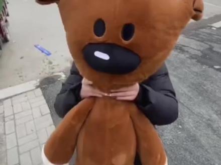 这是我想要憨豆先生的小熊#憨豆先生 #玩偶#憨豆先生的熊#梦中情熊还得是憨豆小熊 #爱你老己