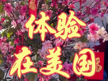 这周已经把春节定成法定节假日, 体验在美国过春节,介绍几个洛杉矶好吃好玩的地方#美国生活#海外生活#美国春节#加州春节#美意Winny