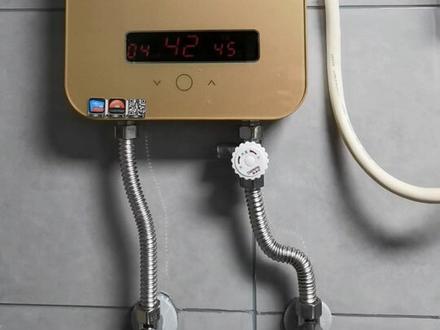 即热式电热水器(德恩特)冬天水温上不去的解决办法!#电热水器 #德恩特热水器 #即热式热水器