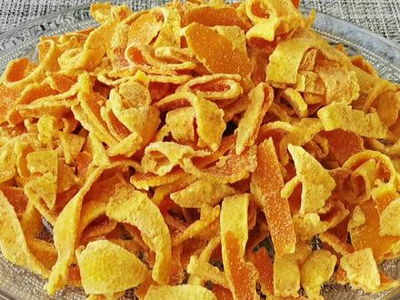 橘子皮别扔了,做成橘子皮糖比橘子肉还好吃,开胃去火做法简单