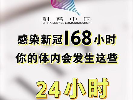 感染新冠168小时,你的体内会发生这些!