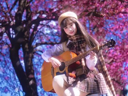 樱花少女人像后期调色攻略 #滤镜 #ps #拍照 #年纪轻轻染上了拍花#晒晒我的春日出片搭子