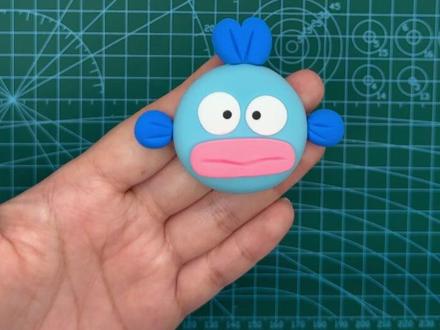 超简单彩泥教程 #热点 #手工diy #亲子 #幼儿园 #流量 哈哈哈,今天来做一个小丑鱼~@抖音小助手