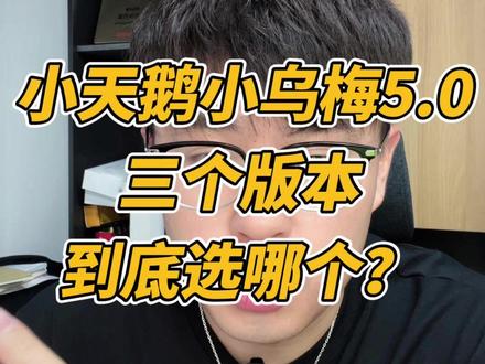 小天鹅小乌梅5.0三个版本应该怎么选? 轻奢,标准还是高奢版?是选10公斤还是12公斤呢?#小乌梅 #小天鹅小乌梅 #小乌梅洗衣机 #618