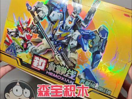 #我的盲盒分享 #创作者中心 #创作灵感 39这么多零件 森宝-和模线!积木人也 太卷了! #拼装模型 #国产模型