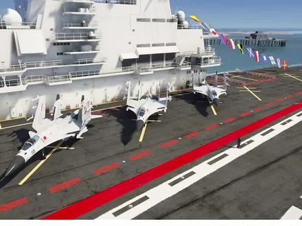 #steam游戏 估计很多都不知道歼-20可以打开减速伞哈哈