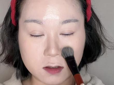 方圆脸化妆小白8min详细跟练 冷感骨相妆#新手化妆教程 #新手化妆 #妆教 #方圆脸