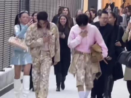 家产就这样闪耀米兰!#kengnamping #他泰 #米兰 #爽了