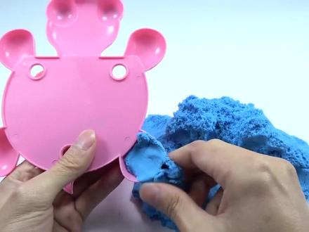 早教色彩启蒙玩具:太空沙DIY彩色的小乌龟