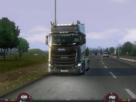 自动挡和手动挡那个提速快?#欧洲卡车司机3