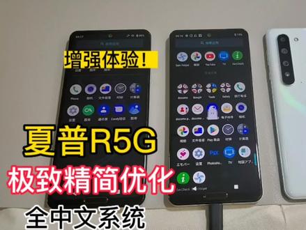 #精品二手手机 #手机数码科技 #适合学生党的高性能手机推荐 #教程分享 夏普R5G一键极致精简优化 Adb命令包 设置全中文系统 安装第三方辅助软件 增强体验---风骚哥数码刷机教程