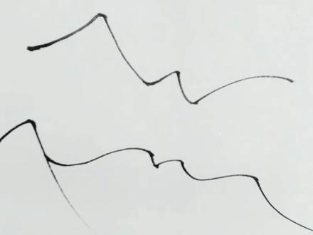 工笔画十八描之方中见圆-折芦描#工笔画技法 #一起学画画#绘画 #东方美学 #教程