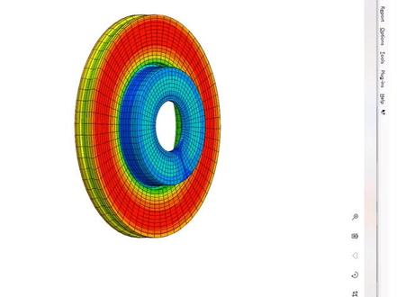 Abaqus输出高清截图的方法 #abaqus #cae