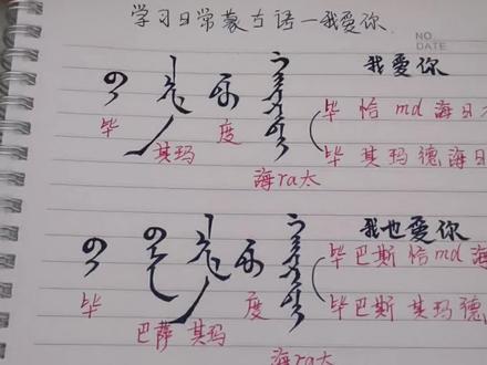 我爱你蒙语怎么说?我也想跟你成为好朋友蒙语怎么说#蒙古语#蒙语#蒙古文