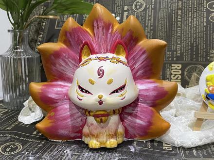 涂山璟九尾狐涂色教程来啦~
#石膏娃娃 #晒晒你画的石膏娃娃 #九尾狐