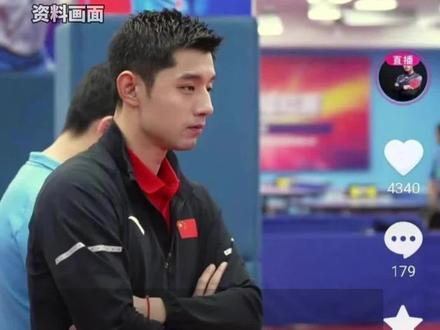 张继科开新账号直播乒乓教学