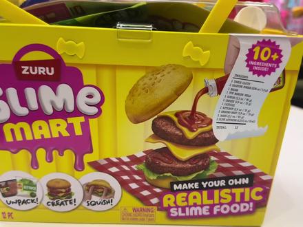 zuru泥泥手作汉堡,沉浸式做汉堡,史莱姆解压又放松。 5岁宝贝zuru汉堡开箱,沉浸式做汉堡#开盲盒 #zuru玩具 #zuru #史莱姆 #内容太过真实啦