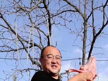 蒸带皮羊肉扣碗-一道经典老菜-咋吃都好吃,堪称一大享受#大口吃肉 #带皮羊肉 #扣肉