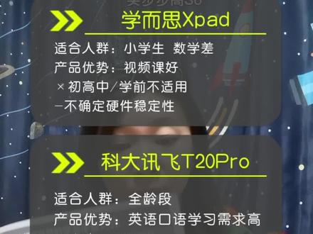 #学习机 #学而思学习机 #科大讯飞ai学习机 #步步高 #学习机测评 视频结尾可截图测评表