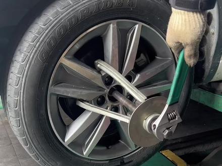 长安逸动轮胎的终极拆法….#长安逸动轮毂