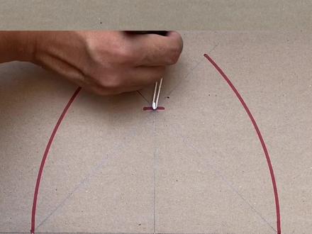 看看木工鸡蛋圆尺规作图