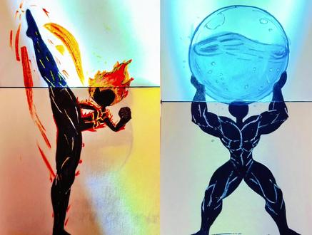 原创火柴人绘画,来2个肌肉型火柴人选手😁
#火柴人绘画 #火柴人 #艺术创作 #火柴人手翻画 #火柴人技能