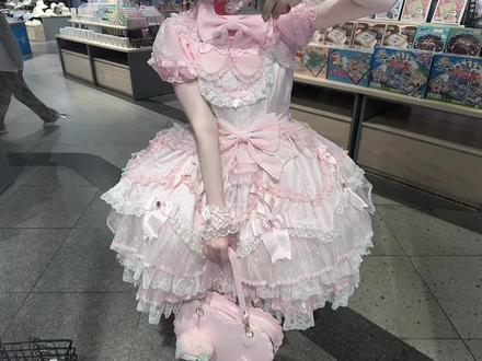 草莓天使粉色!#lo裙安利 #草莓天使