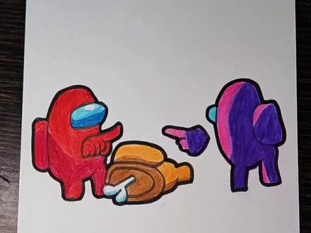 太空狼人杀#简笔画 #简笔画教程 #手绘 #儿童简笔画