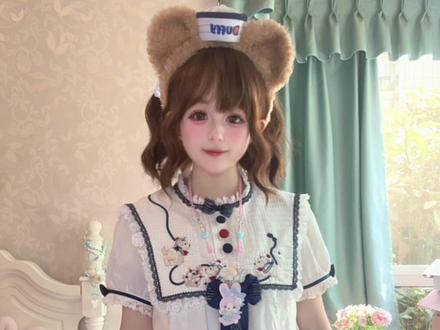 momo海军系列新品大放送 #momo兔 #lolita #lo包 #lo娘 #lo裙安利