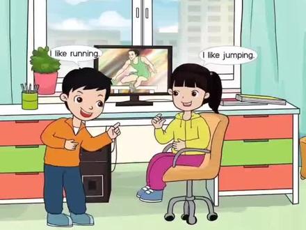 ✍🏼 鲁湘版《三年级英语下册》第三单元 Unit 3 I like running .