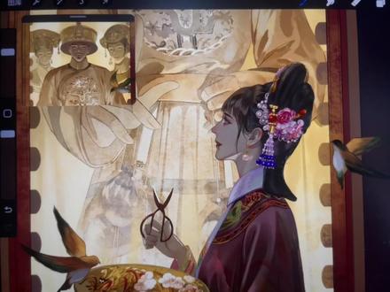 误闯天家 安陵容版
#甄嬛传 #安陵容 #绘画过程