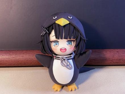 咕咕嘎嘎 小企鹅🐧 #lulu噜撸土 #手工 #企鹅 #超轻粘土 #咕咕嘎嘎