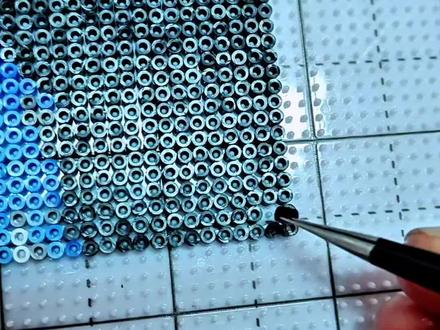 最爱周深了嘻嘻#上热门 #拼豆 #拼豆豆 #周深 #手工