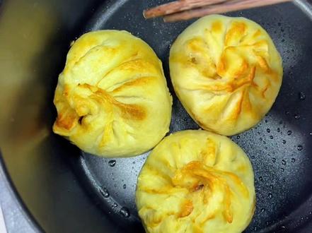 空气炸锅烤包子也太香#好好吃饭大赛 #烤包子