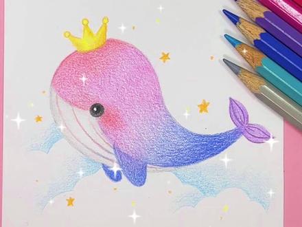 鲸鱼坠落大海是“鲸落”,鲨鱼坠落大家猜猜是什么?#一起学画画 #零基础学画画 #画画 #彩铅 #彩铅教程 @DOU+小助手 @DOU+上热门