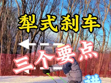 新手小白做犁式刹车,咋使劲也停不下来,累一身汗也没少摔,三步讲清楚到底该怎么做#松花湖滑雪教练 #双板滑雪教练 #双板滑雪教学 #双板滑雪 #滑雪