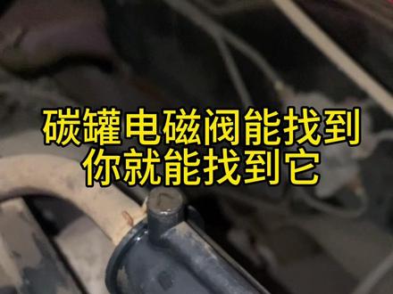 碳罐电磁阀你能找到,那你就能找到它并清洗干净#汽车知识 #汽车维修#汽车维修避坑