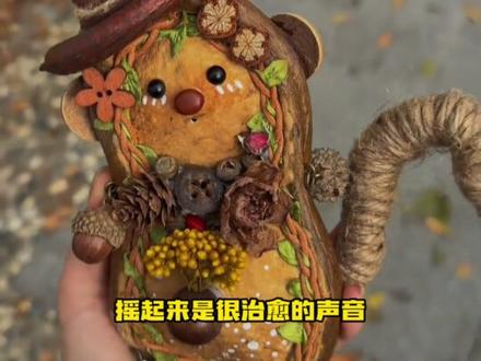 新的手工萌物已经出现 #豆荚娃娃#手工#萌