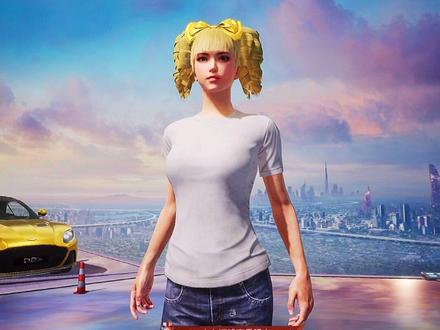 #和平精英 欢迎分享搭配。巧克力头发你们喜欢吗?#和平精英双马尾 #精灵迷巫 #巧克力工厂