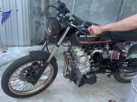 国外牛人手搓四缸 #牛人制造 #摩托车 #发动机