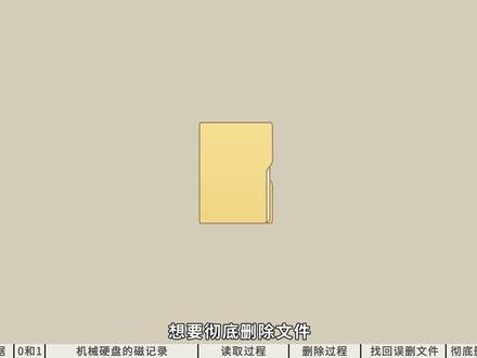 怎样彻底删除文件?机械硬盘的结构和原理