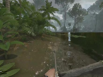 本想找死藤水,却意外发现神秘实验室。 #绿色地狱 #生存游戏 #steam