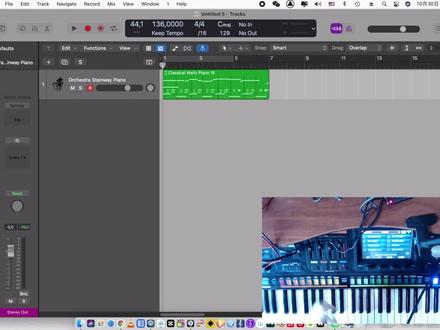 Logic Pro 10.7 如何录制合成器自带的音色