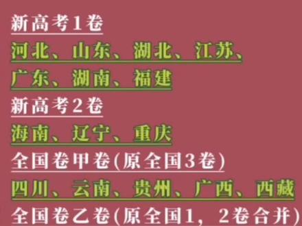 #祝高考学子金榜题名 全国高考今天开考,各省所用高考卷各不相同,湖北从去年开始采用新高考一卷,你们认为难么?哪套高考卷难度最大呢?#2022高考加油 #加油少年未来可期
