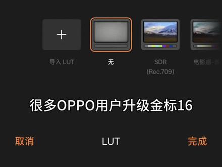 手把手教你怎么使用Lut滤镜功能 #oppolog #oppofindx9 #oppofindx9pro #oppofindx8ultra #oppofindn6
