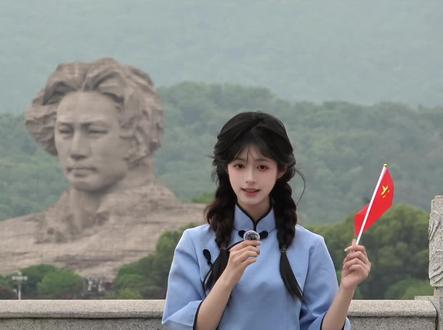 青年有为 向阳而生 #橘子洲头 #祖国万岁