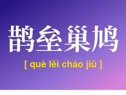 鹊垒巢鸠,变化不穷,腰鼓兄弟,出奴入主,穷工极变 #四字成语 4315