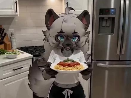 粗心的女孩运气不会太差#oc #furry #福瑞 #随变#Ai生成