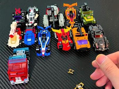 布鲁可 变形金刚积木车 #布鲁可 #变形金刚 #小比例车模 #合金车模玩具 #我的玩具分享