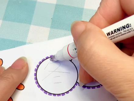 冬至手抄报 轮廓笔写手抄报大字简单又好看,一笔出双线闪闪发光自带彩色描边,做手帐画画太好看了~#冬至手抄报 #轮廓笔 #画画